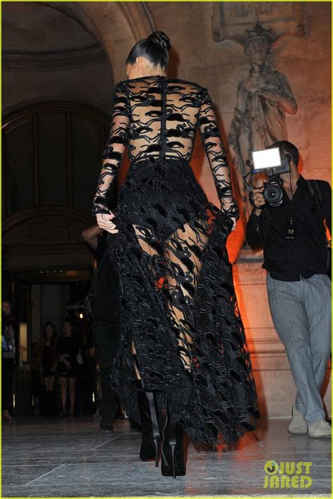 Photo Kendall Jenner Wears Sheer Dress For An Event In Paris 03 Photo 4144796 Just Jared