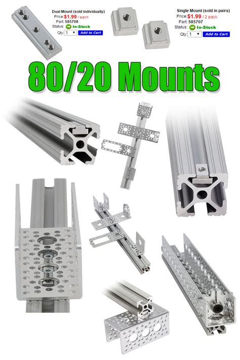 I do not supply kits for these. Easily attach Actobotics components to 80/20 using our NEW ...