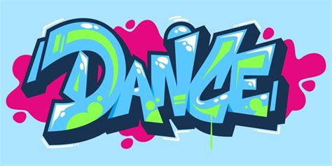 Dance Text Art