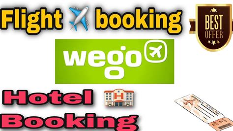 How To Booking Cheapest Flight Bookings And Hotel Bookings Wego Youtube