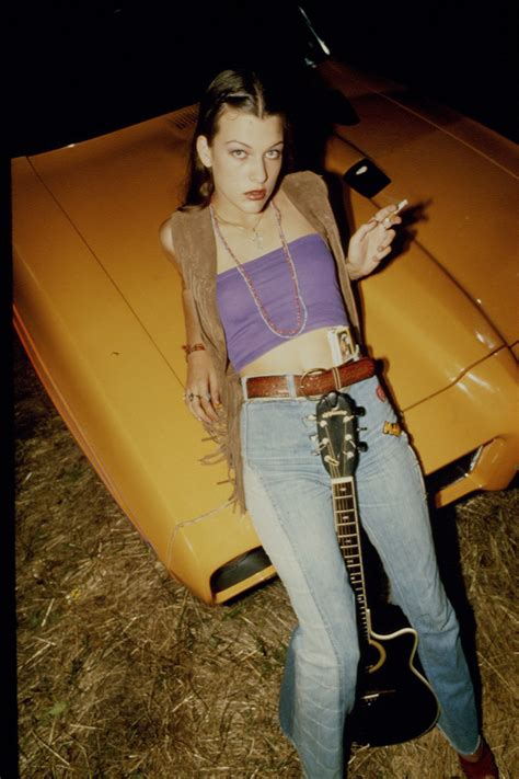 The Official Milla Jovovich Website Dazed And Confused