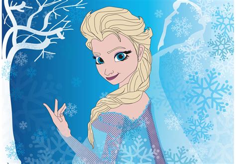 Download Elsa Frozen Vector - Download Free Vector Art, Stock ...