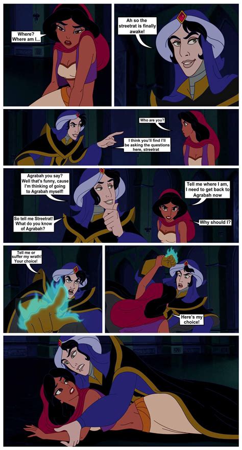 Princess Jasmine Comic Page By SerisaBibi On DeviantArt In Comic Page Comics Female