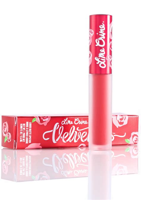 For a more deep vintage blue red, i outlined my lips with a wine colored lip liner, and applied this lipstick underneath my cupids bow and on the dead center of my bottom lip. Lime Crime Red Velvet Velvetine Liquid Lipstick | Dolls Kill