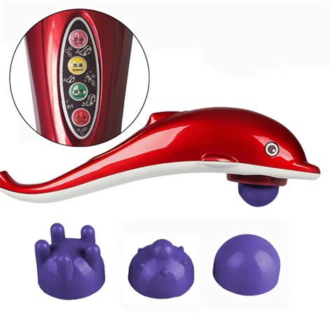 massage hammer electric vibrating infrared handheld dolphin massager buy dolphin infrared full