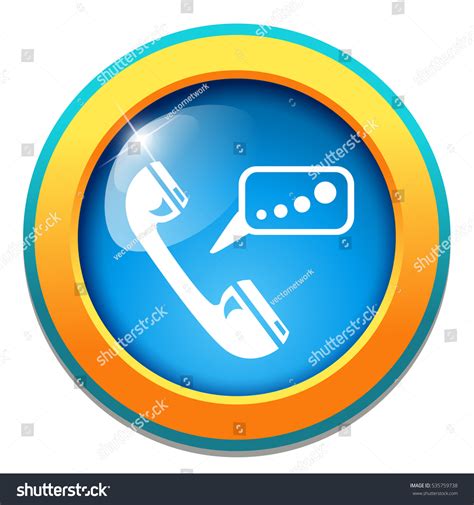 Phone Call Icon Stock Vector Royalty Free 535759738 Shutterstock