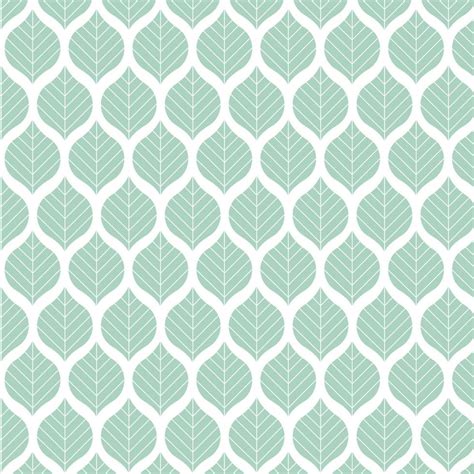Abstract Geometric Leaves Vector Seamless Pattern Background 8070547