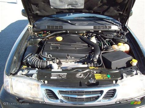 2003 Saab 9 3 Se Convertible 20 Liter Turbocharged Dohc 16 Valve 4