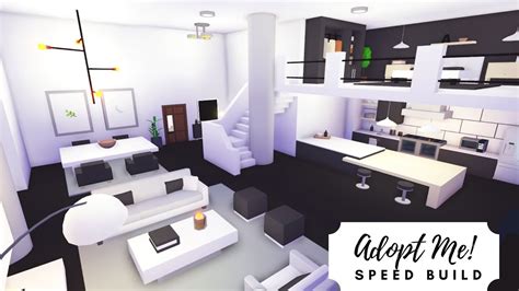 Luxury Apartment Floor 1 Part 1 Speed Build ️ Roblox Adopt Me Youtube