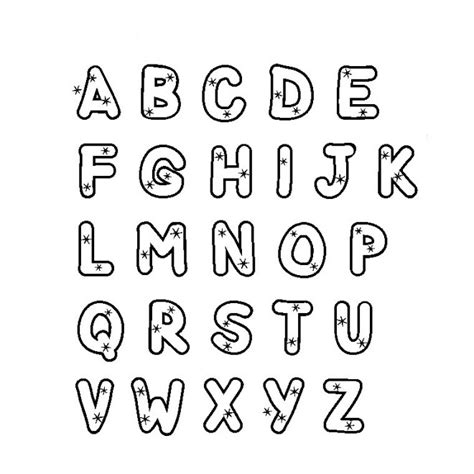 Comment prononcer les 26 lettres de l'alphabet français ? Coloriage Alphabet facile dessin gratuit à imprimer