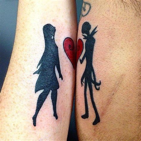 Jack tattoo jack et sally tattoo nightmares tattoos infinity anchor tattoos him and her tattoos nightmare before christmas tattoo paar tattoos studio ghibli tattoo. 21 best Silhouette Couple Tattoos images on Pinterest ...
