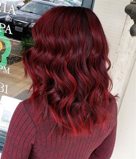 Cant Get Enough Of This Candy Apple Red🍎 Btconeshot19curls