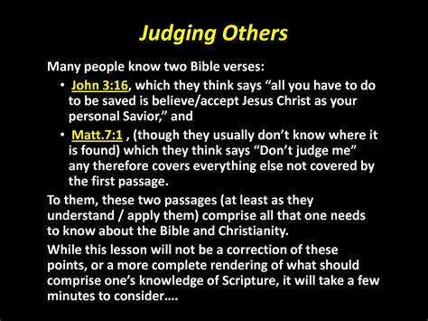 Bible Quotes About Judging Others QuotesGram