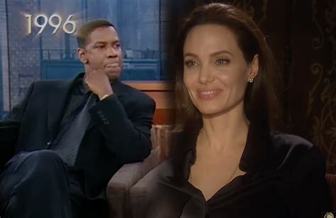 Old Interview Surfaces Claims Angelina Jolie Said Married Denzel Was