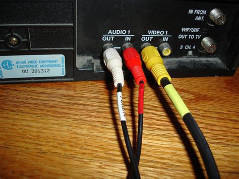 Put one end of the hdmi cable into this, and the other end into the hdmi port on your cable box. VCR TO TV HOOK UP | Do not hook VCR up with coaxial cable ...