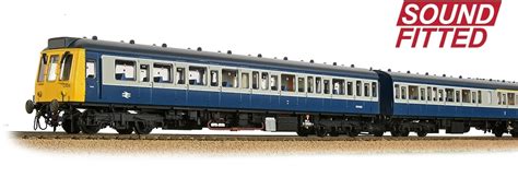 Bachmann Branchline 35 501sf Class 117 3 Car Dmu Br Blue And Grey
