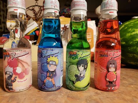 Ramune And Fye Have These Cool Naruto Themed Sodas Naruto