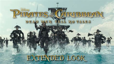 pirates of the caribbean dead men tell no tales extended look youtube