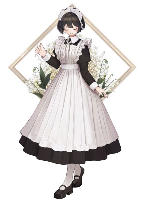 栞しい☕️ On Twitter In 2021 Maid Outfit Anime Anime Maid Cute Lesbian