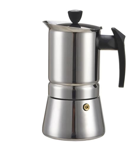 Amyamy Stainless Steel Moka Stovetop Espresso Coffee Maker New 300 Ml 6