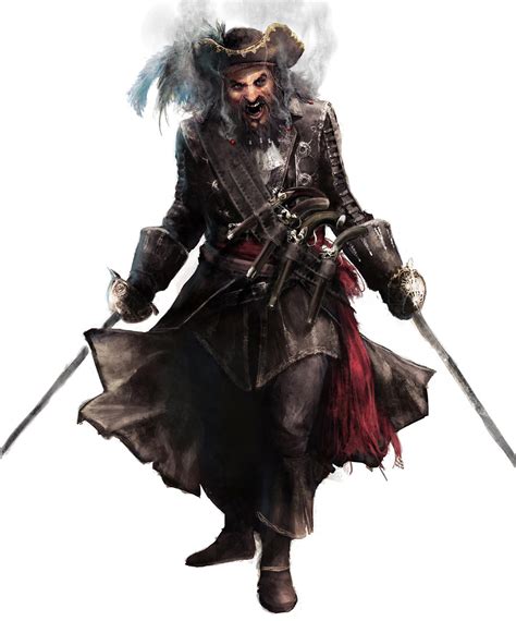 Blackbeard Concept Art Assassins Creed Iv Black Flag Art Gallery