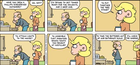 Holiday Preparations Holidays Foxtrot Comics By Bill Amend