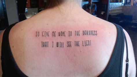 Love This Line But Would Not Get It On My Backmumford And Sons Tattoo Tattoos And Piercings