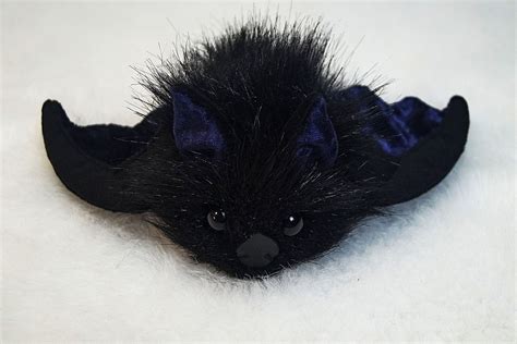 Bat Plush Stuffed Bat Cute Plush Black Bat Soft Bat Toy Bat Etsy
