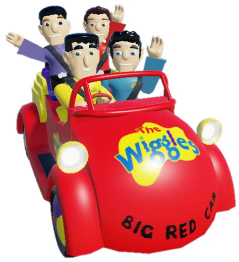 The Cgi Wiggles In The Big Red Car In Roblox By Trevorhines On Deviantart