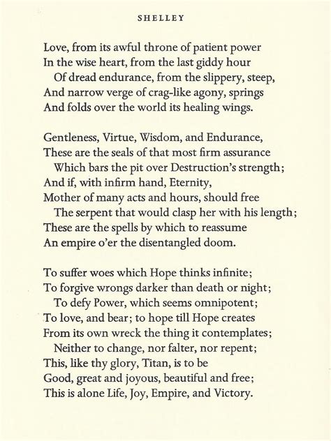 Percy Shelley Prometheus Unbound Inspirational Poems Amazing