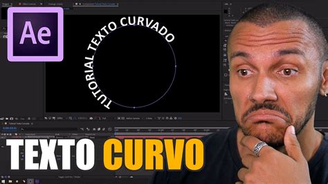 Como Animar Texto Circular Curvado Tutorial After Effects YouTube