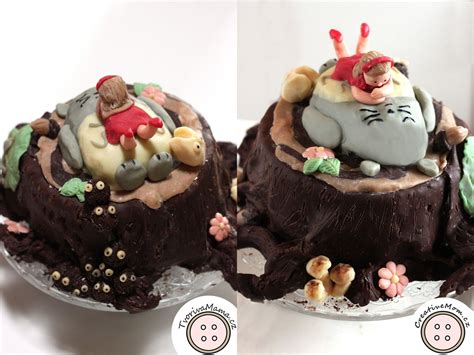Totoro Cake 6 Steps With Pictures Instructables