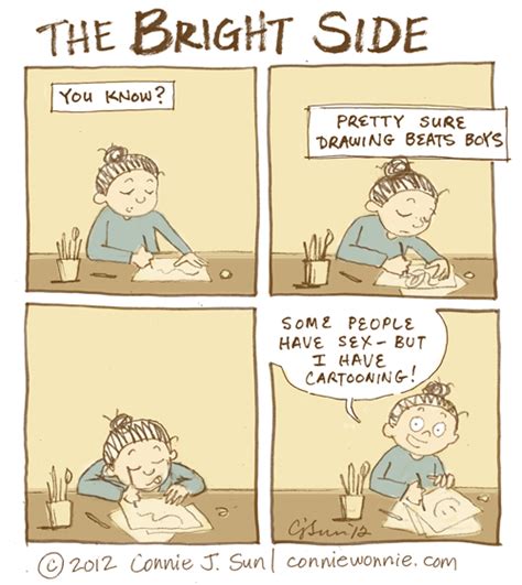 Cartoonconnie Comics Blog The Bright Side