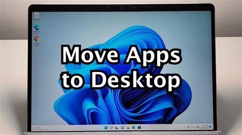 How To Put Apps On Desktop On Windows 11 Or 10 Pc Youtube
