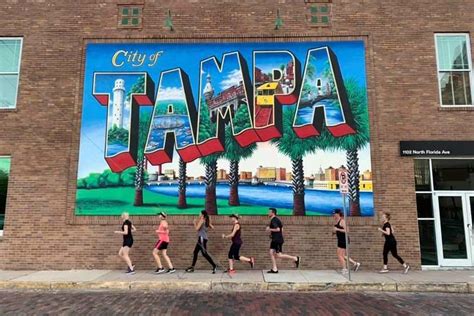 Downtown Tampa Group Running Tour 7k Go Running Tours