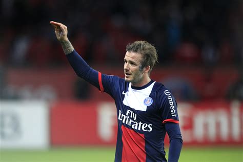David Beckham Walks Off Pitch In Tears After Last Home Game For Paris