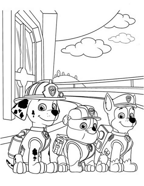 Paw Patrol Chase Coloring Pages Paw Patrol Coloring Pages Paw Patrol Hot Sex Picture