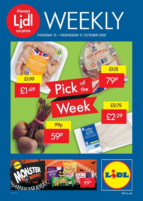 Lidl Offers This Week 15th Oct To 21st Oct 2020 Preview Uk