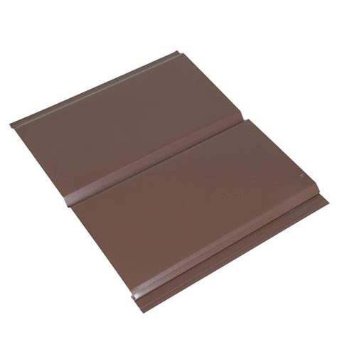 Amerimax Home Products 12 In X 12 Ft Musket Brown Aluminum D6 Solid