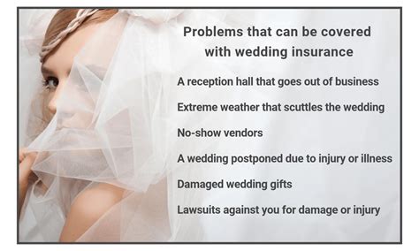 We both have insurance policies. Should You Get Wedding Insurance?