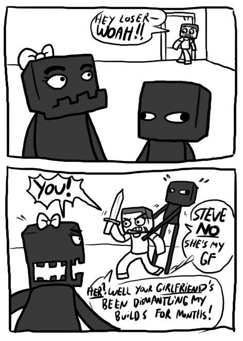 Askenderbro Minecraft Funny Minecraft Comics Minecraft Memes