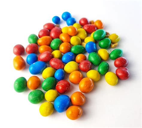 Chocolate Peanut Beans Stock Image Image Of Ball Orange 262715685