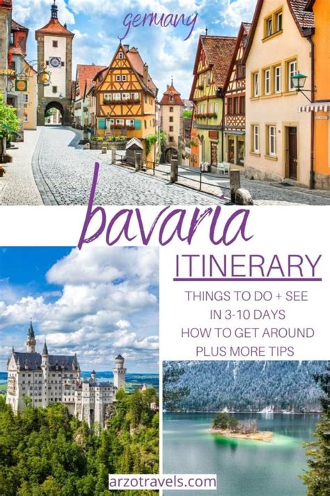 Create An Epic Bavaria Itinerary For 3 10 Days Arzo Travels