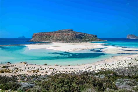 Balos Beach Chania Crete The Famous Lagoon Paradise