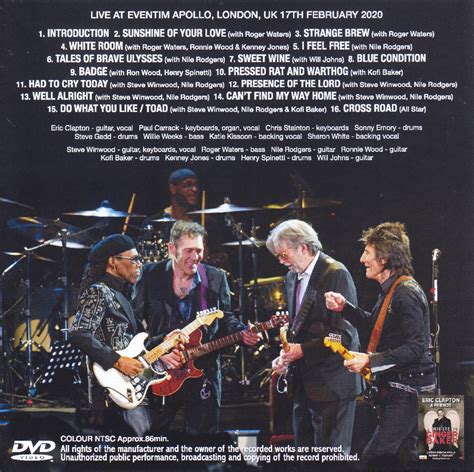 Recensie Eric Clapton And Friends A Tribute To Ginger Baker London 2020