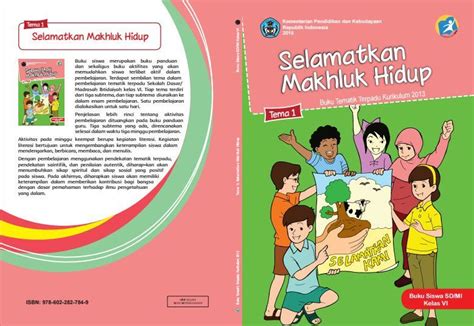 Buku Guru Dan Siswa Kelas 6 Sdmi Kurikulum 2013 Revisi 2018 Administrasi Guru