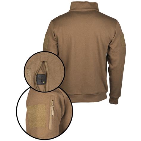Mil Tec Tactical Sweatshirt Dark Coyote Free Delivery Military Kit