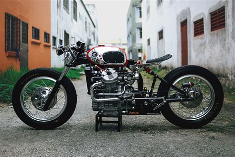 A Bite To Heat The Fire Ant Honda Cx500 Cafe Racer From