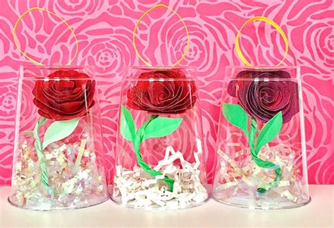 Beauty and the beast arts and crafts. BEAUTY AND THE BEAST ENCHANTED ROSE CRAFT