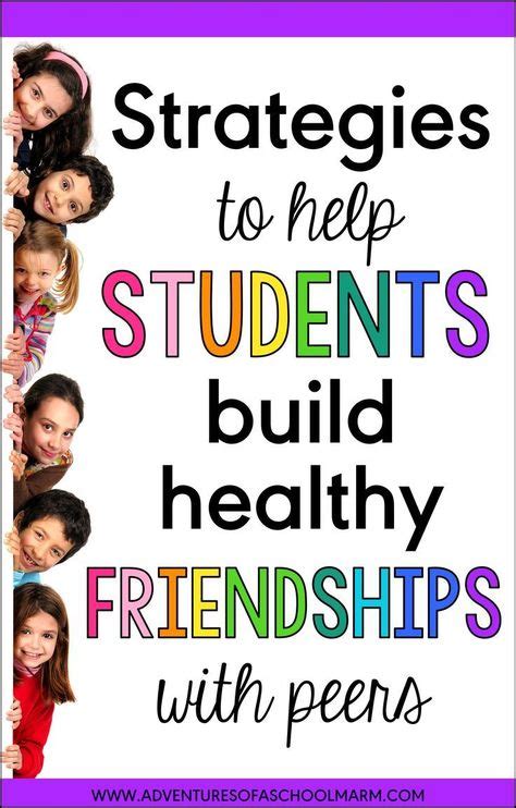 How To Help Students Build Lasting Friendships In Class With Images